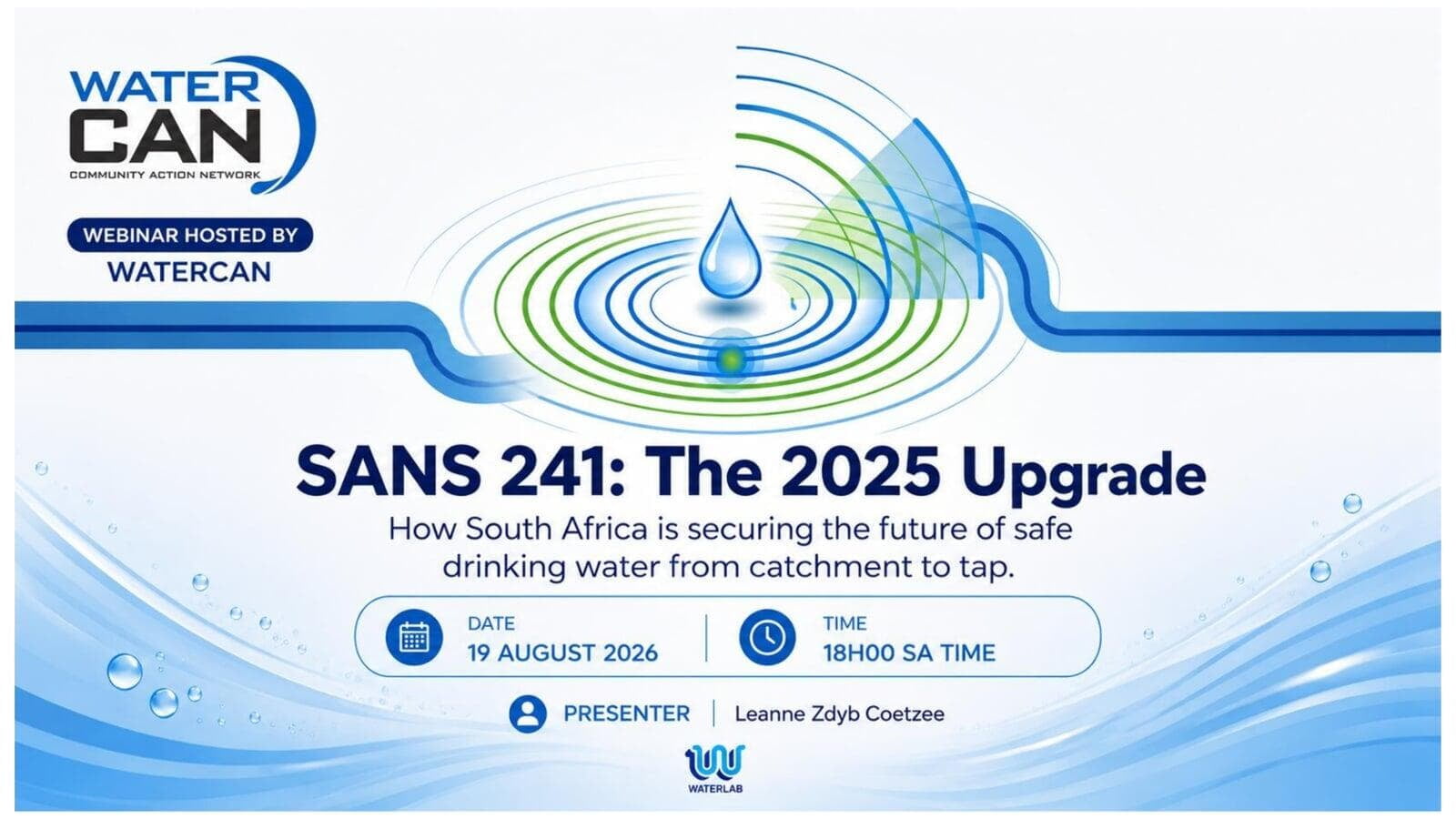 WATCH: Understanding the Science of Water from SANS 241 to Citizen Science